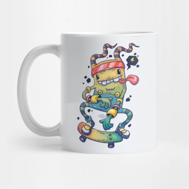 Hipster monster by Rakos_merch